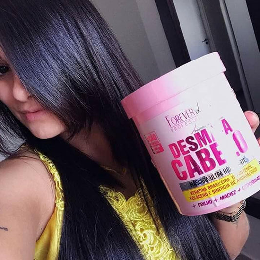 Desmaia Cabelo Anti Frizz and Professional Volume Mask 950g - Forever Liss